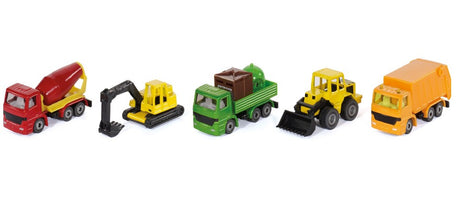Full display of Siku 6283 Construction Gift Set with all vehicles in Ireland