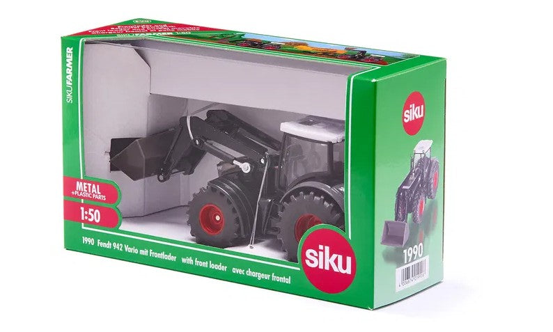 Boxed Siku 1990 Fendt 942 Vario front loader tractor 1:50 Ireland