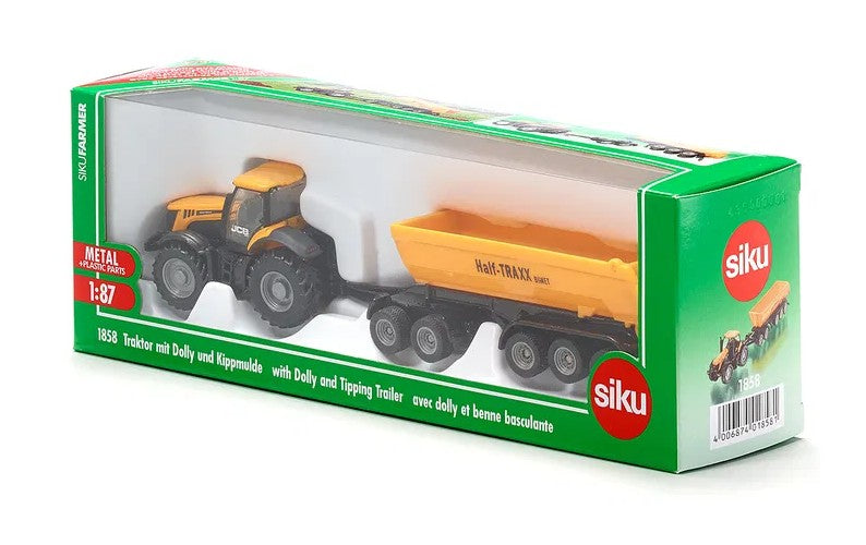 SIKU JCB with dolly and trailer boxed toy Ireland