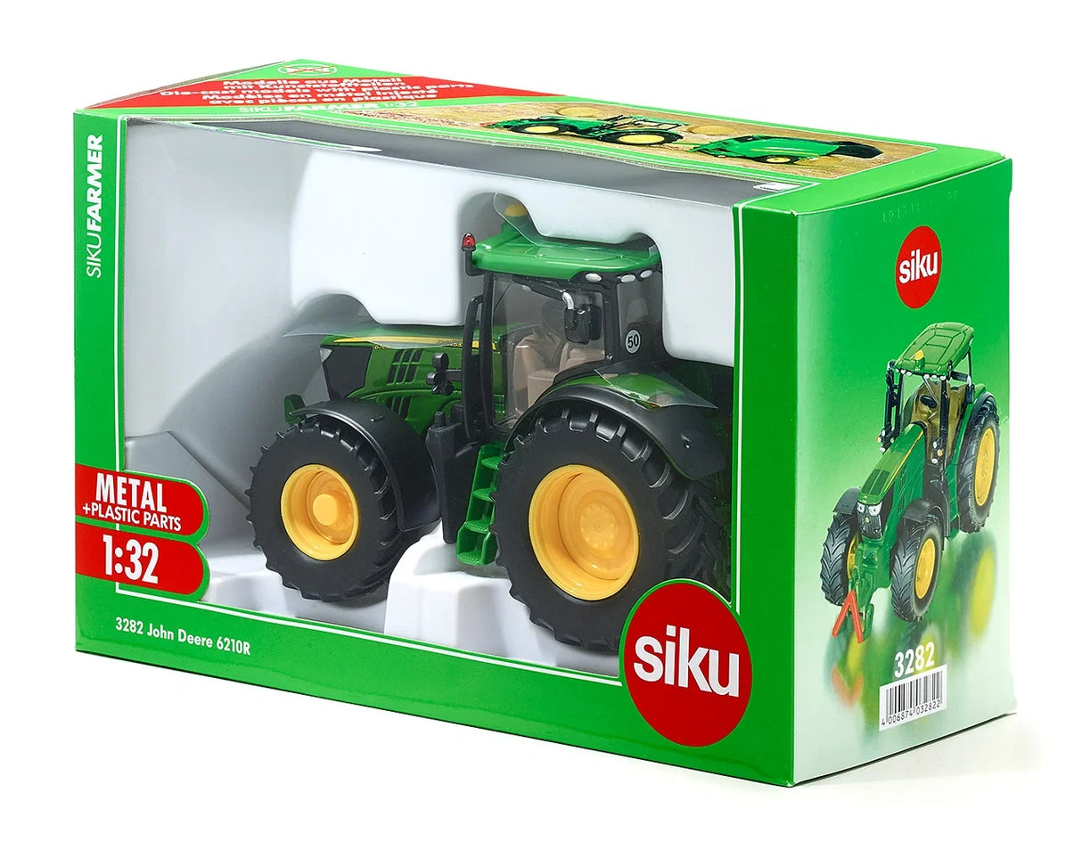 Siku 1:32 John Deere 6210R tractor in the retail box