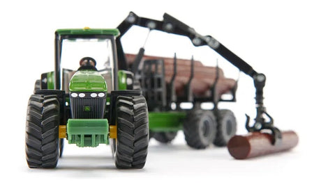 SIKU John Deere 8430 Forestry Tractor with log claw crane 1:50 Ireland