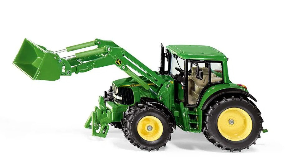 John Deere Tractor with Front Loader 1:32 scale toy Ireland