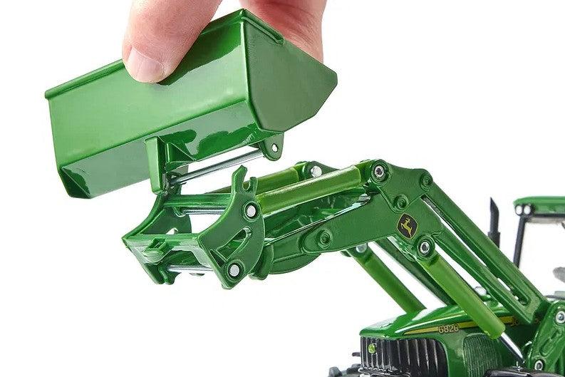 Close-up of SIKU John Deere front loader bucket toy Ireland