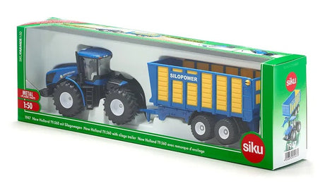 Boxed SIKU New Holland T9 Tractor and Silage Trailer 1947 model Ireland