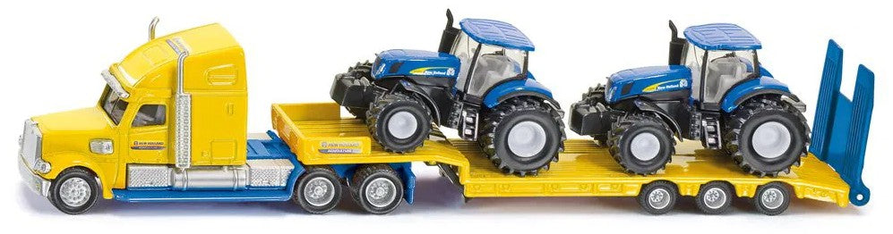 SIKU 1:87 New Holland Transport Truck with two tractors Ireland