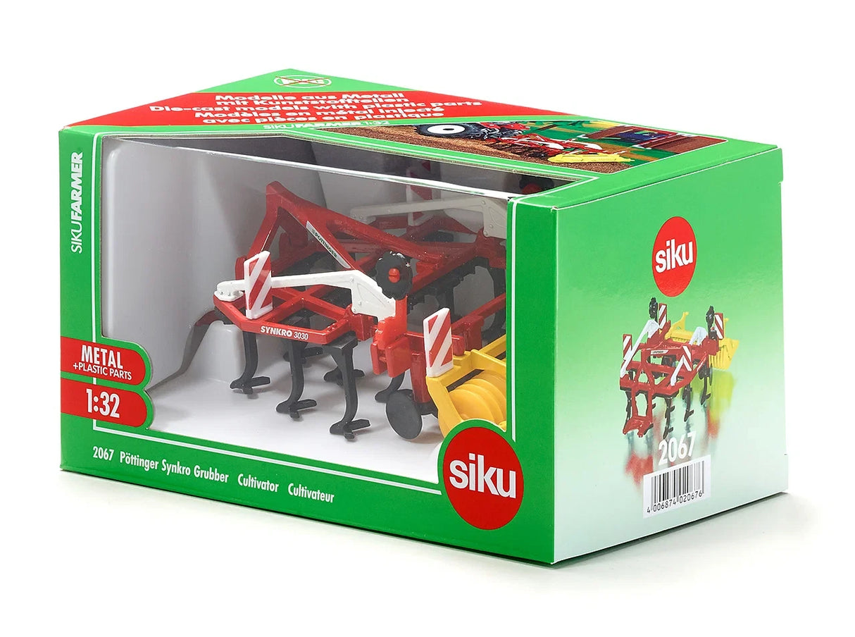 Siku 1:32 Pöttinger Synkro cultivator 2067 in the retail box