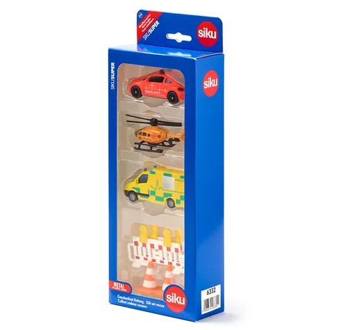 Siku Rescue Set 6332 rescue helicopter with turning rotor Ireland