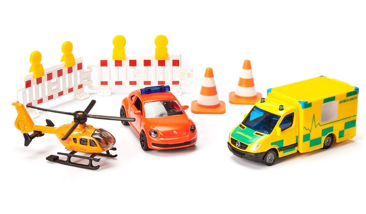 Siku Rescue Set 6332 Mercedes Sprinter ambulance with green lettering Ireland