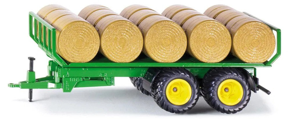 Siku 1:32 trailer with round bales farm toy Ireland