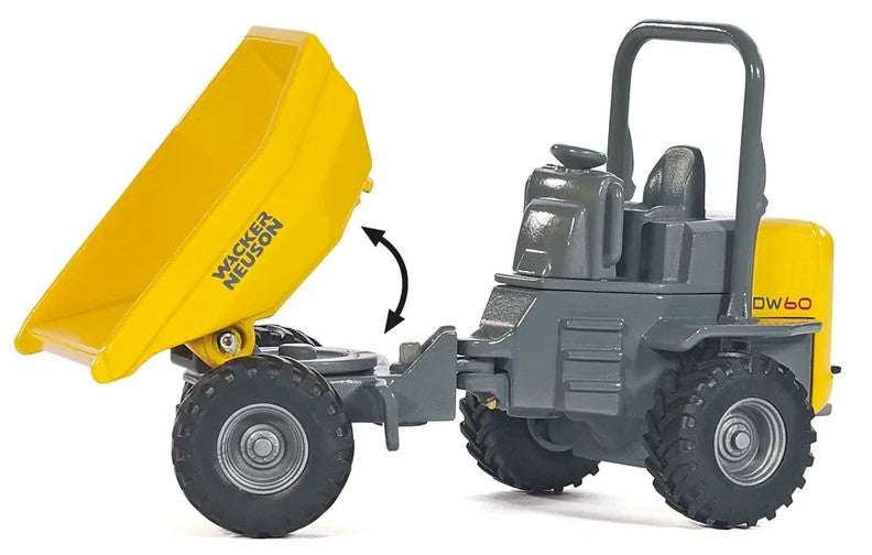 Siku Wacker Neuson DW60 Dumper tilting mechanism toy Ireland