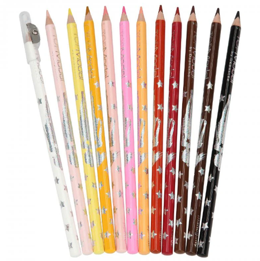 TOPModel Skin and Hair Colours 12 Pack