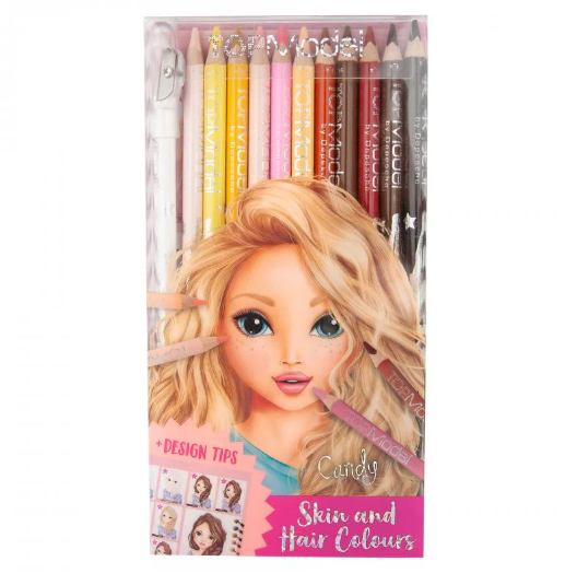 TOPModel Skin and Hair Colours 12 Pack