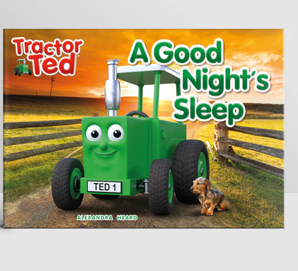 Front cover of Tractor Ted A Good Night's Sleep Book - Ireland