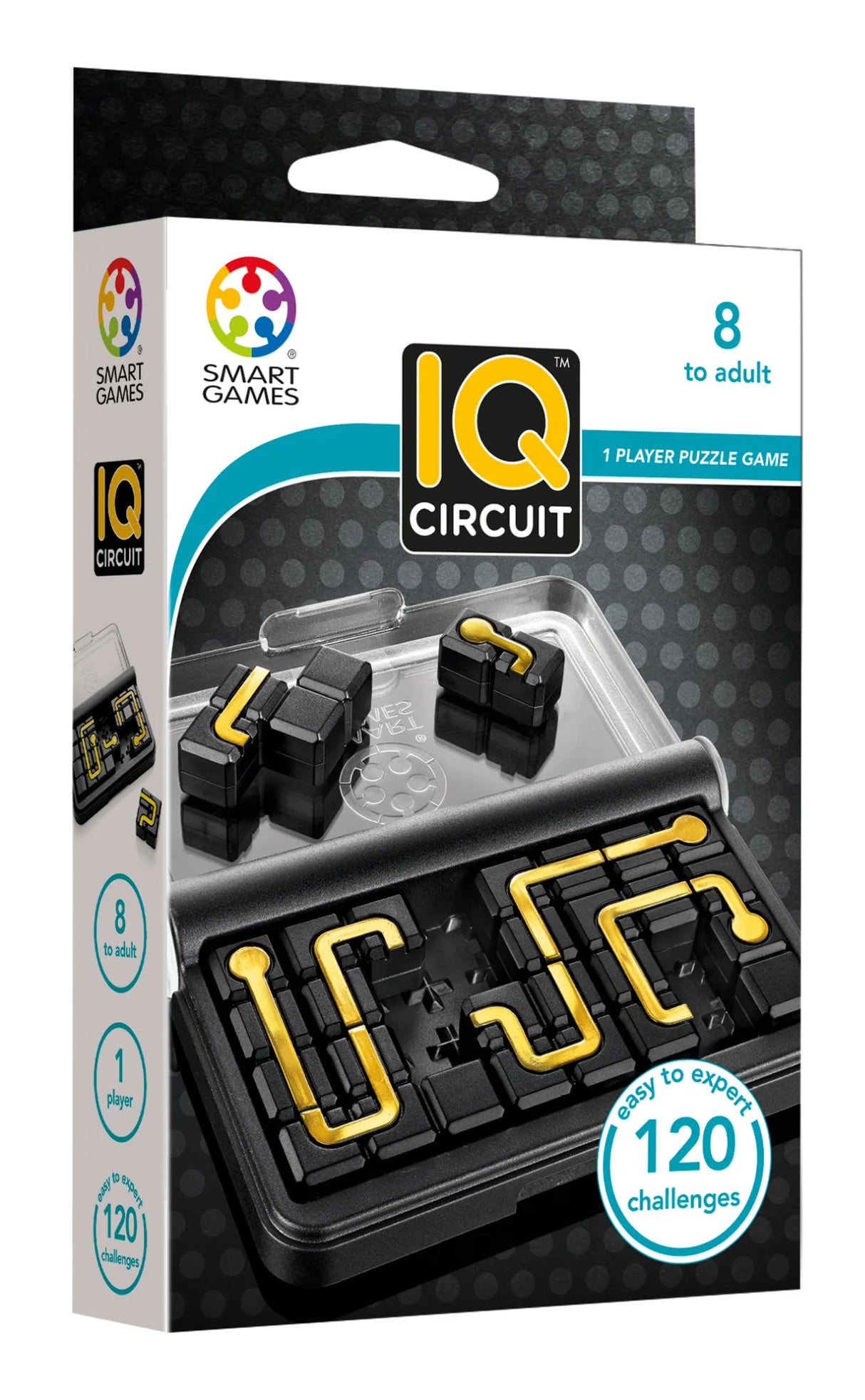 SmartGames IQ Circuit puzzle game box with path-building components – Ireland