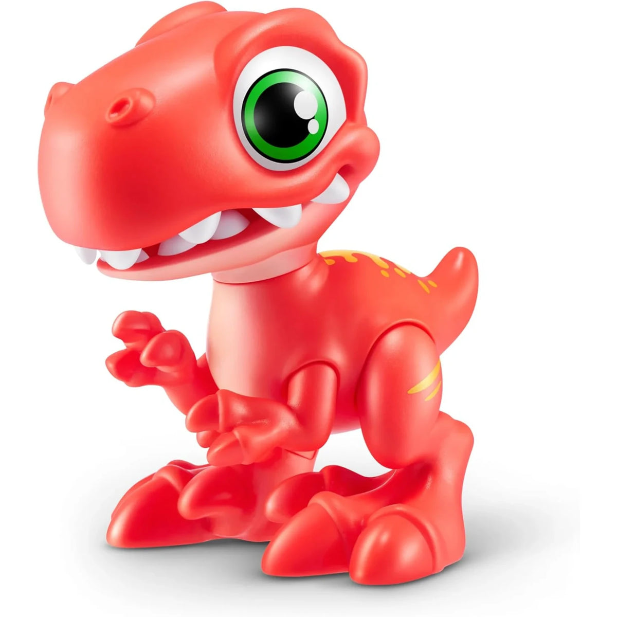 Red dinosaur figure from the ZURU Smashers Junior Dino Dig Large Egg set, shown against a white background.