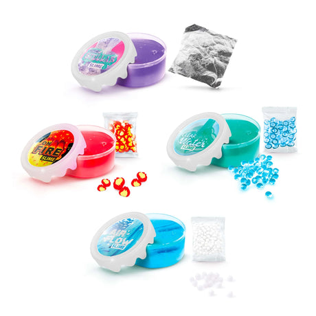 Open So Slime X-TRA Sensations showing slimes and decoration accessories – Ireland