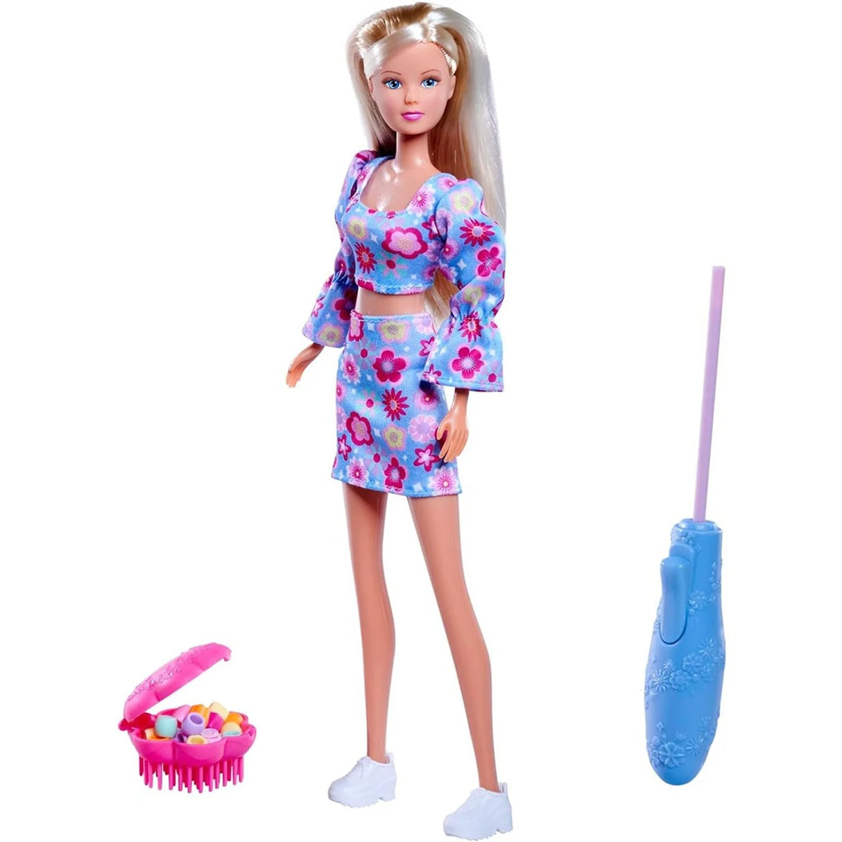 Steffi Love doll standing with bead case and beading wand included – Ireland