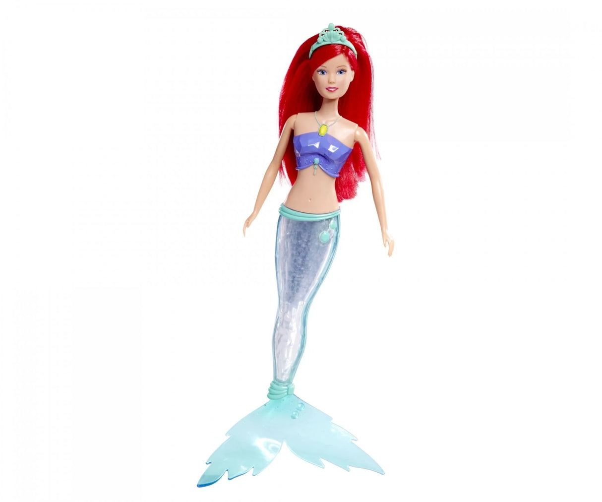 Steffi Love Mermaid doll with red hair, turquoise fin, and purple top – Ireland