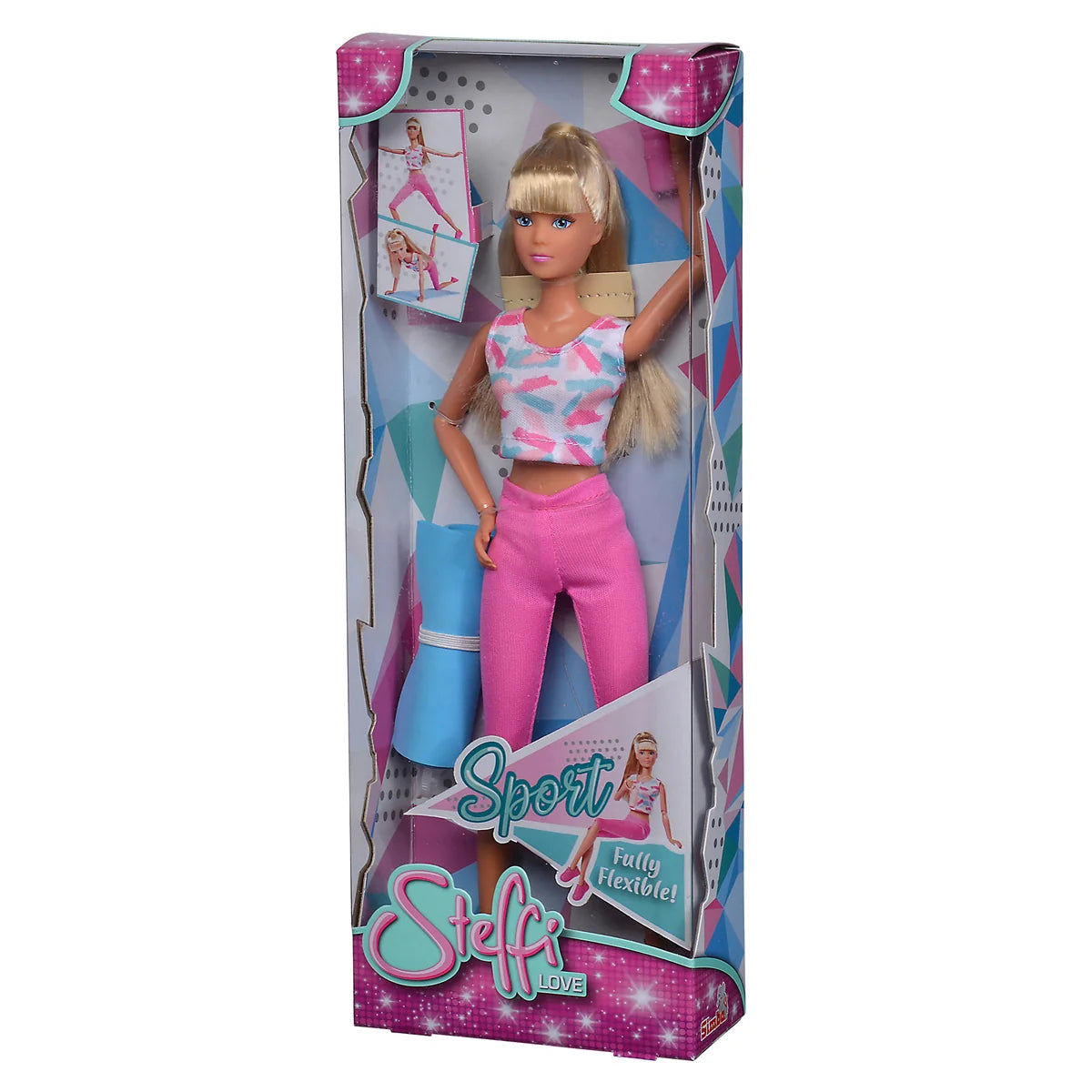 Steffi Love Sport Doll in packaging with flexible joints and accessories – Ireland