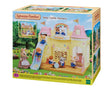 Sylvanian Families Baby Castle Nursery box showing castle-style nursery school playset in Ireland.