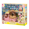 Boxed Sylvanian Families Dip Dip Donuts Wagon with Deer Mother figure, fryer, and accessories in Ireland.
