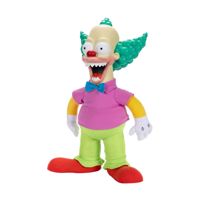 The Simpsons Talking Krusty Doll shown at an angle