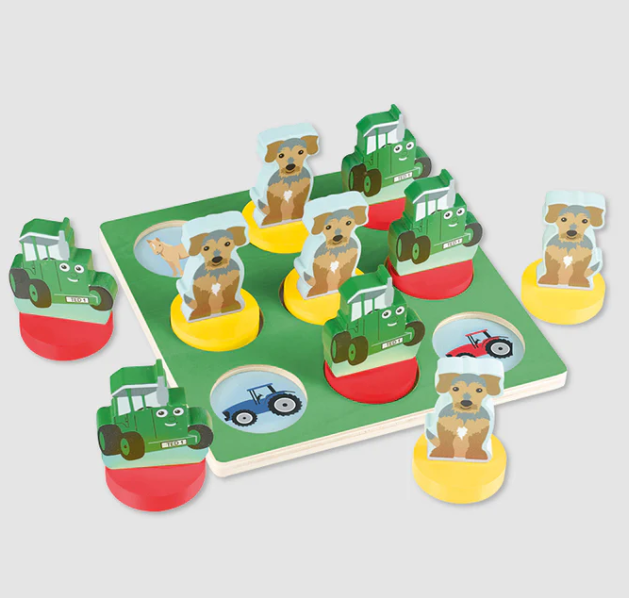 Tractor Ted Tic Tac Toe