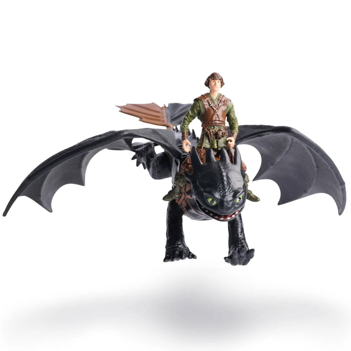 Toothless figure flying with Hiccup rider in mid-air pose – Ireland
