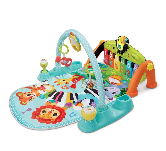 VTech 5-in-1 Toucan Tunes Play Gym with cushioned mat, piano and activity arch – Ireland