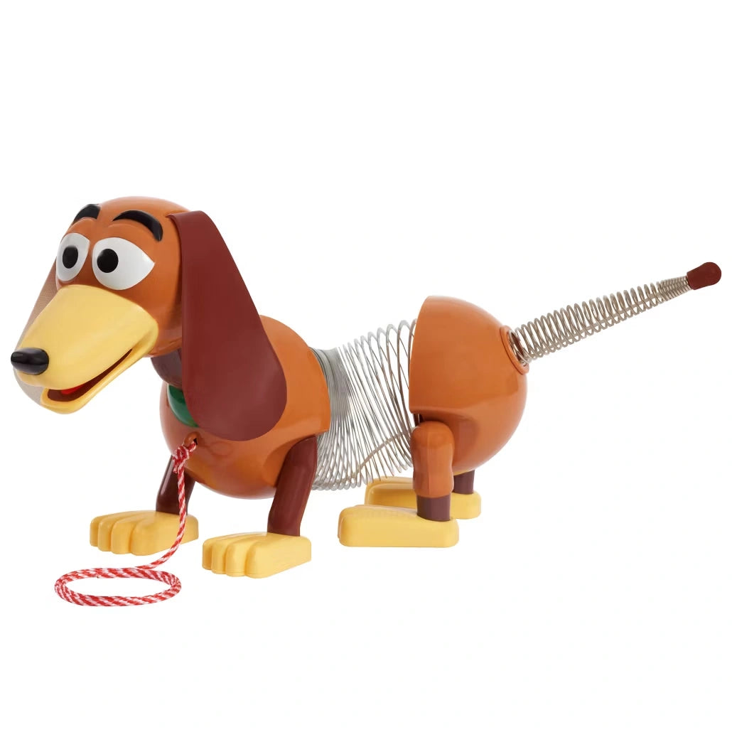Toy Story Slinky Dog side view with pull cord