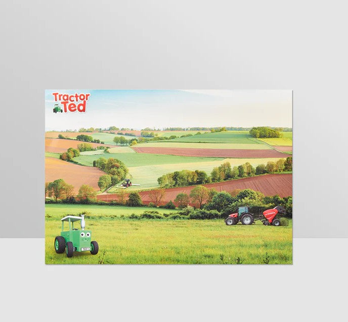 Farm background scene for Tractor Ted sticker pack - Ireland
