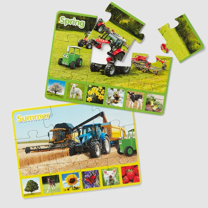Tractor Ted spring and summer puzzles with loose pieces - Ireland