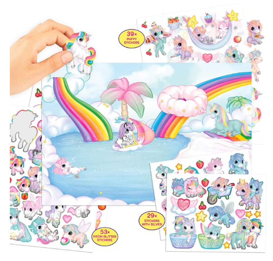 Ylvi Unicorn World 121 Stickers
