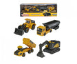 Majorette Volvo Construction 4 Piece Giftpack boxed set with excavator dump truck hauler and loader in Ireland