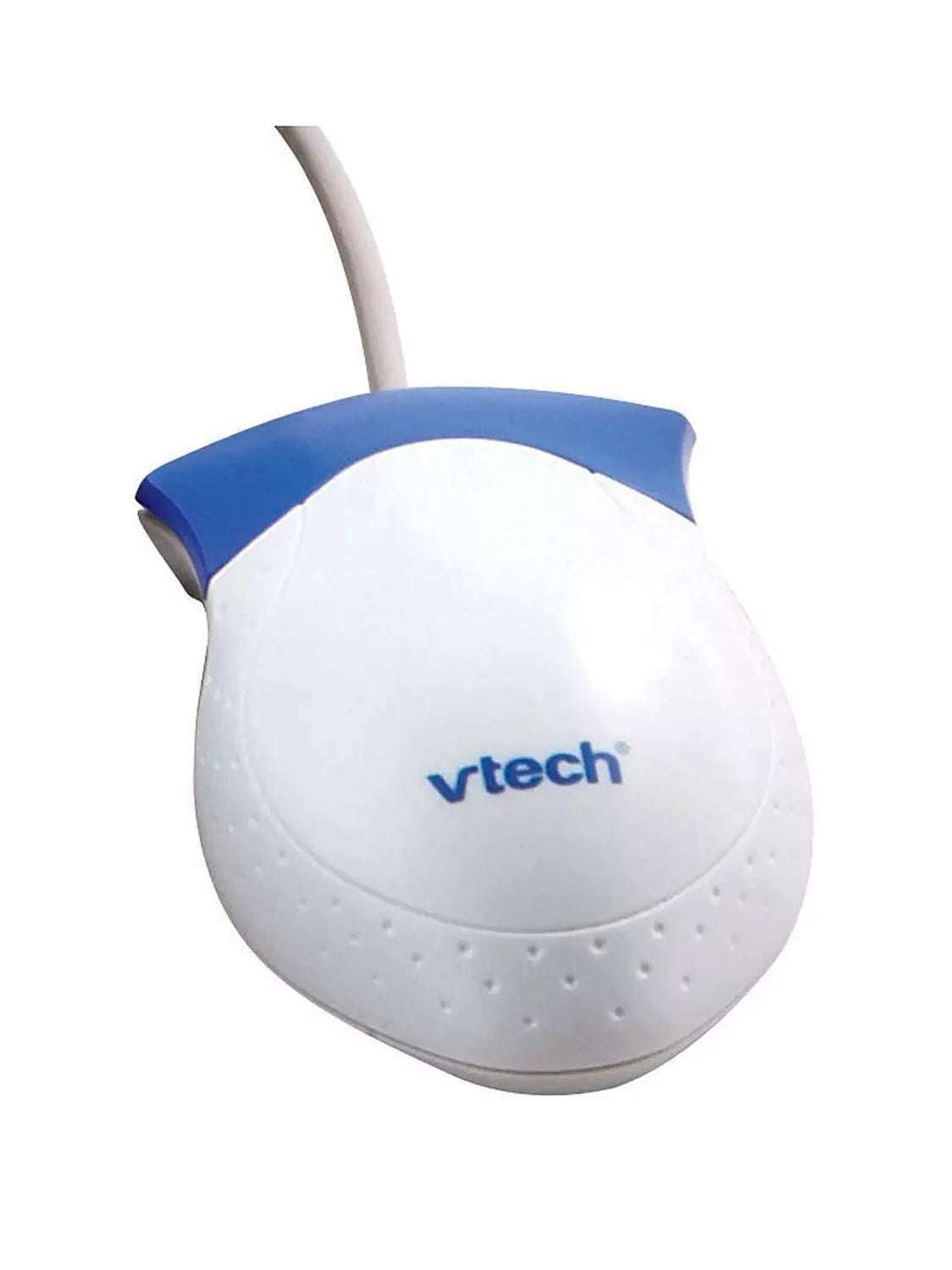 VTech Challenger Laptop wired mouse in white and blue with VTech logo