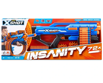 X-Shot Insanity Mad Mega Barrel Blaster