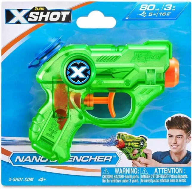 Image of X-Shot Nano Drencher Water Gun - Green