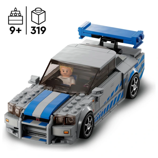 Lego Speed Champions 2 Fast 2 Furious Nissan Skyline GTR - 76917