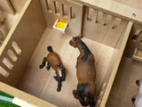 Kids Globe Horse Stable with 7 Stalls
