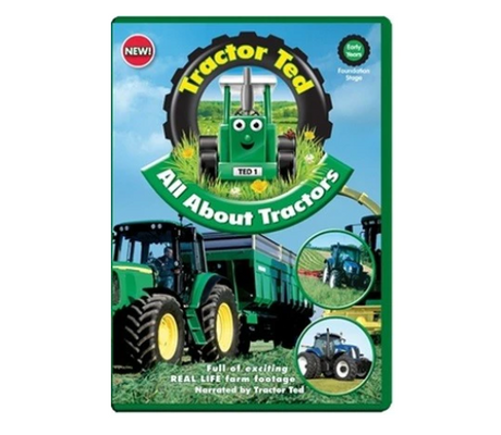 Tractor Ted All About Tractors DVD