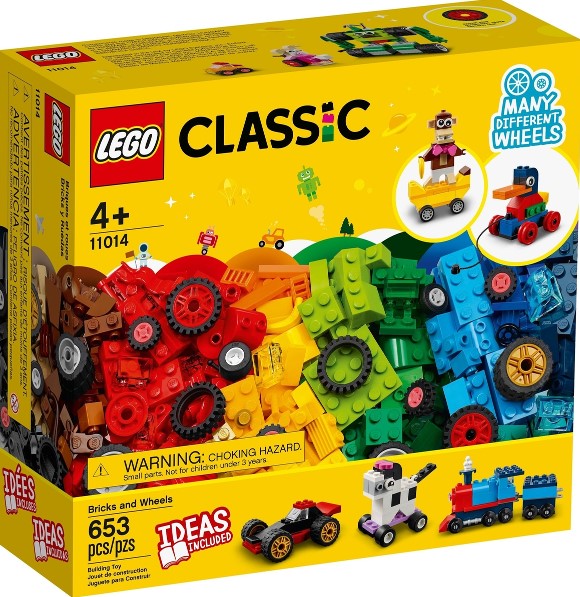 Lego Classic Bricks and Wheels 11014