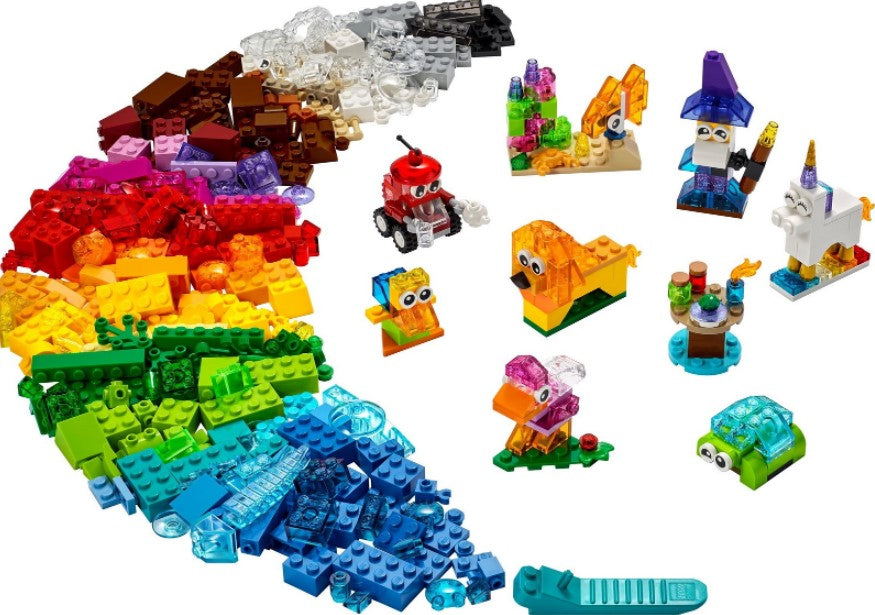 Lego Classic Transparent Bricks 11013