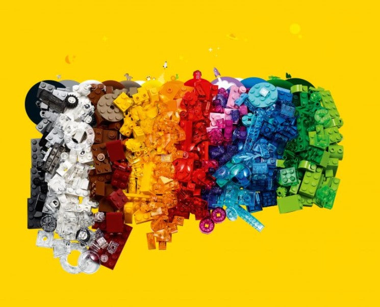 Lego Classic Transparent Bricks 11013