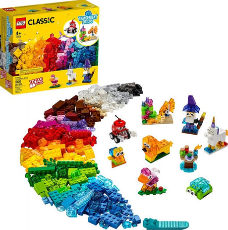Lego Classic Transparent Bricks - 11013