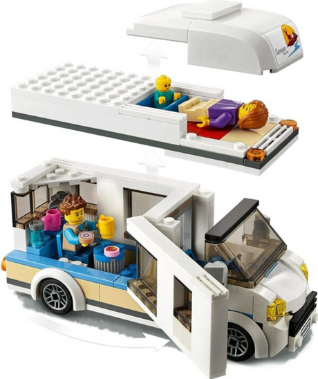 Lego City Holiday Camper Van - 60283