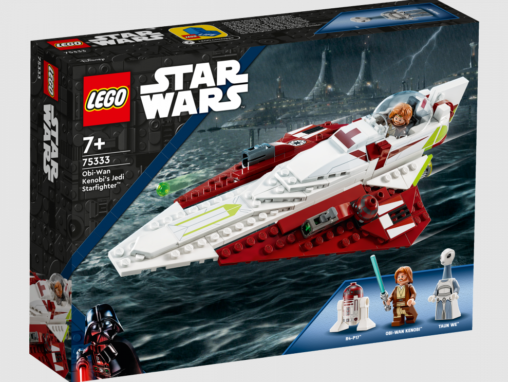 Lego Star Wars Obi-Wan Kenobi's Jedi Starfighter - 75333
