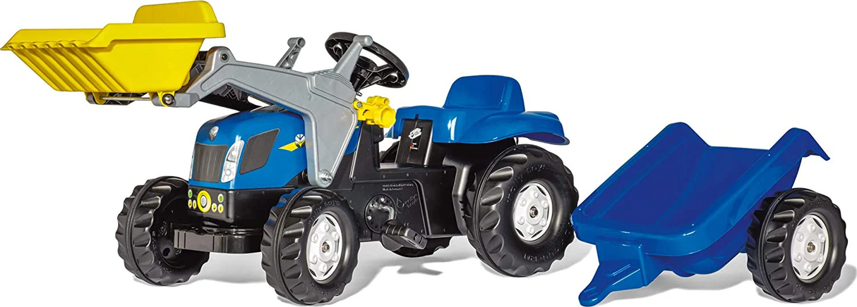 Rolly Kids New Holland Tractor with Trailer and Loader