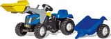 Rolly Kids New Holland Tractor with Trailer and Loader