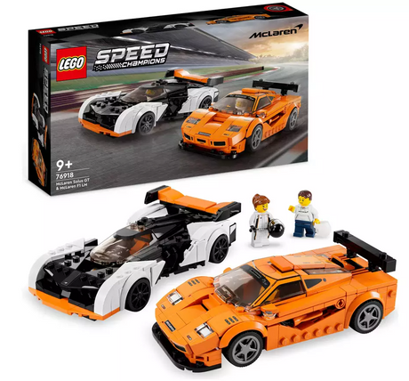 Lego Speed Champions McLaren Solus GT & McLaren F1 LM - 76918