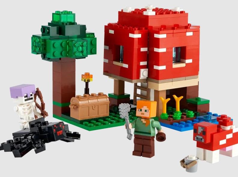 Lego Minecraft The Mushroom House - 21179